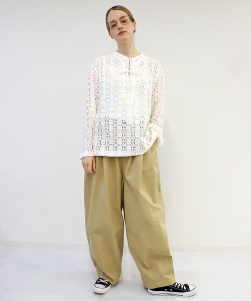 haupia シャツ ブラウス 小さな箱の贈り物「ブラウス」 レディース 