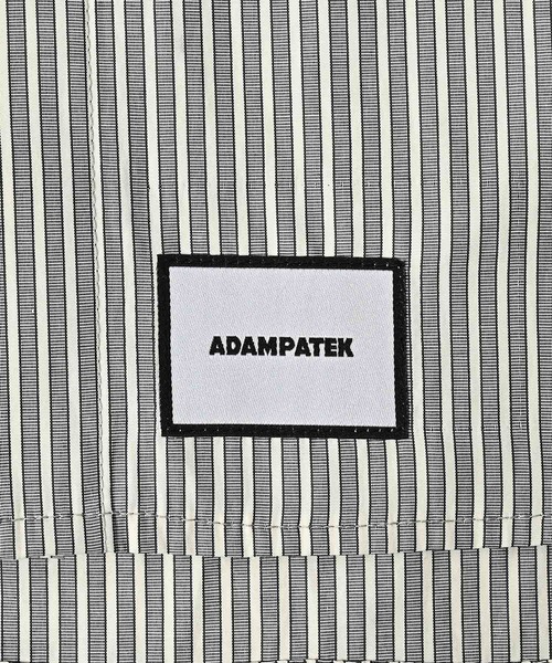 ADAM PATEK シャツ ADAMPATEK/striped anarchy shirt/ストライプ