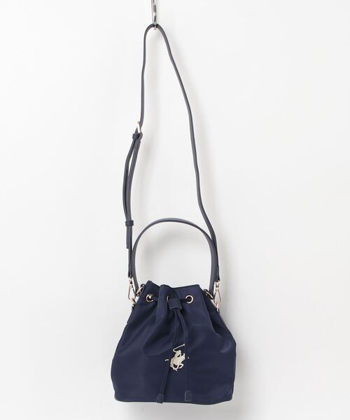 【BEVERLY HILLS POLO CLUB】国内発送 ショルダー 巾着型バッグ BEVERLY HILLS POLO CLUB ハンドバッグ 「Beverly Hills Polo