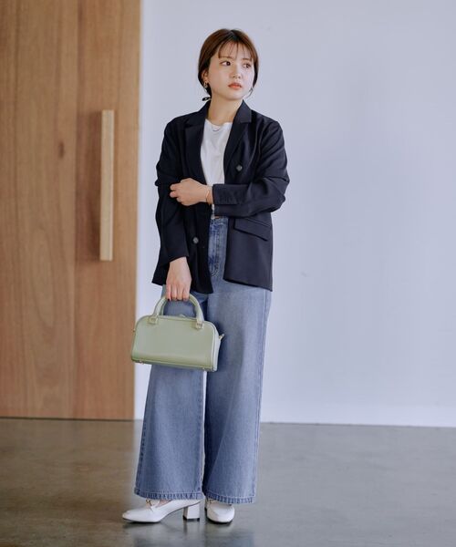 【完売品・COHINA 】レクタングルBAG ブラック COHINAレクタングルBAG | 小柄・低身長女性向けファッション通販