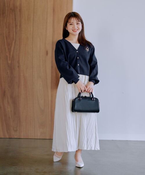 【完売品・COHINA 】レクタングルBAG ブラック COHINAレクタングルBAG | 小柄・低身長女性向けファッション通販