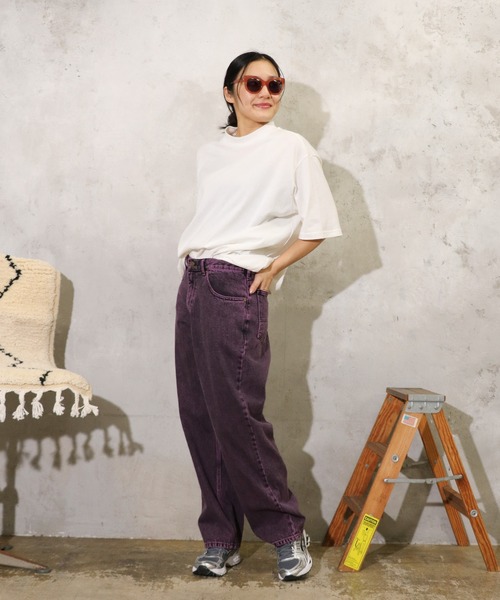 GUNG HO spick &spanダークデニム ワイドパンツM GUNG HO（ガンホー） ワイドパンツ ジーンズ メンズ : ZOZOTOWN Yahoo
