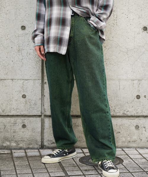 GUNG HO（ガンホー） ワイドパンツ ジーンズ メンズ : ZOZOTOWN Yahoo