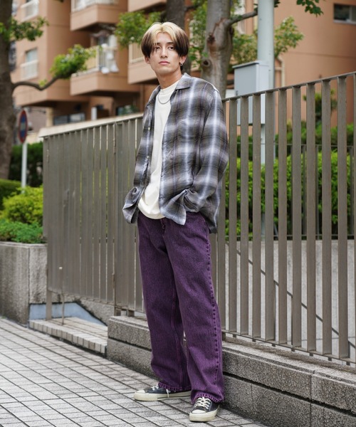 GUNG HO（ガンホー） ワイドパンツ ジーンズ メンズ : ZOZOTOWN Yahoo