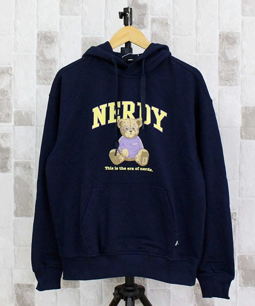 nerdyノルディー ネイビー デニム パーカー 韓国 限定 最終値下げ nerdy パーカーのおすすめ人気商品一覧 通販 - Yahoo!ショッピング