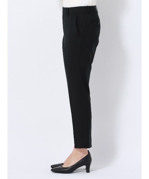 セレモニースーツ スラックス パンツ テーパードパンツ REDA ストレッチ ウール 無地 通年 レディース_4
