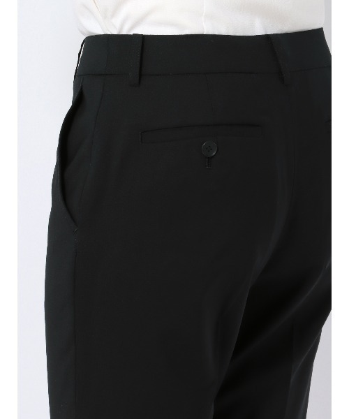 セレモニースーツ スラックス パンツ テーパードパンツ REDA ストレッチ ウール 無地 通年 レディース_7