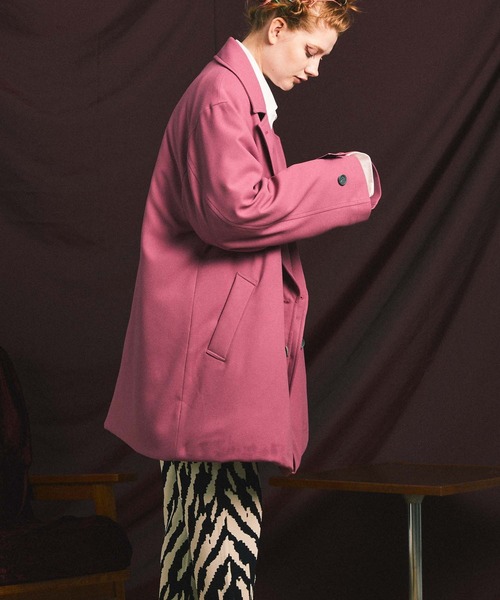 「MAISON SPECIAL」 ピーコート 2 ブルー メンズ_画像7