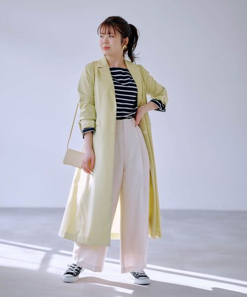 COHINA（コヒナ） コート アウター バックフレアテーラードコート 「低