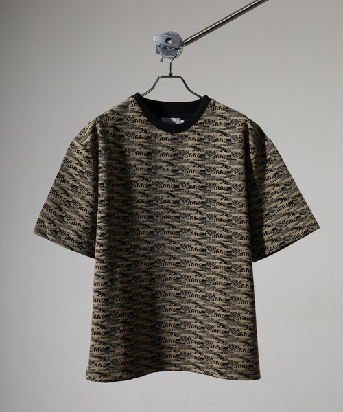 WKNDRS ジャガード 総柄 デザイン コットン セットアップ 韓国ブランド WKNDRS ジャガード 総柄 デザイン コットン セットアップ 韓国ブランド