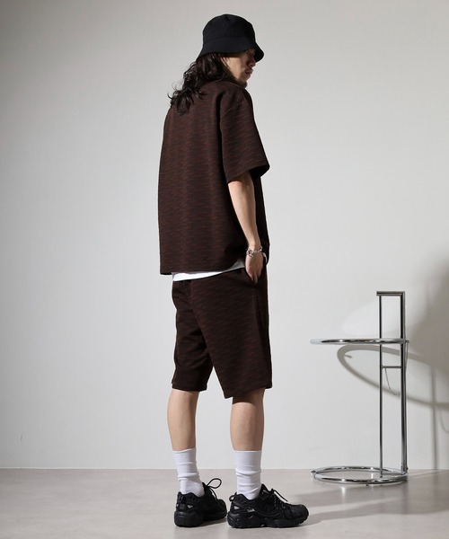 ATELANE（アテレーン） セットアップ ジャガード総柄セットアップ/T