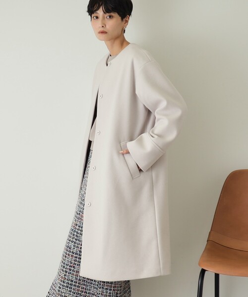 OPAQUE.CLIP（オペークドットクリップ） ノーカラーコート 38 ライト