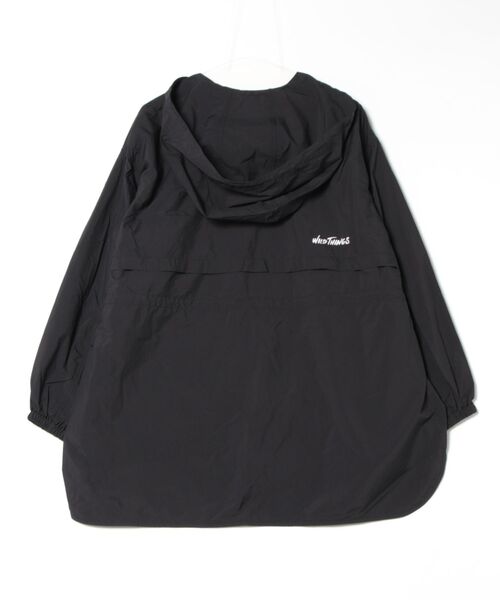WINDANDSEA × WILDTHINGS ナイロンReadyパーカー 黒色 WILDTHINGS（ワイルドシングス） パッカブル ウインド パーカー