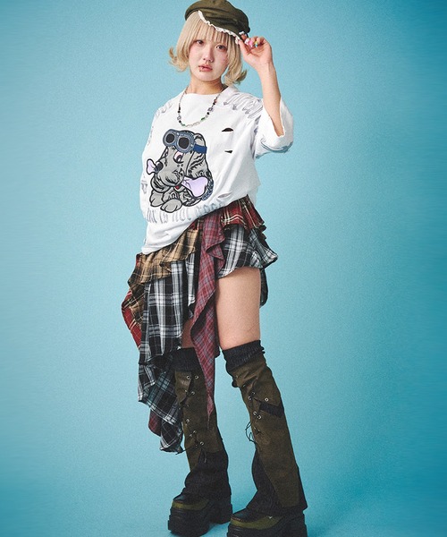 GALFY（ガルフィー） tシャツ 半袖 「GALFY/ガルフィー」病みに染まり