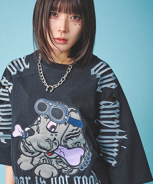 GALFY 病みに染まりしTシャツ GALFY】病みに染まりしTシャツ | OUR BRAND,GALFY | PRESSING