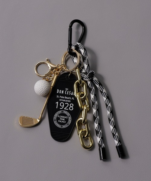 emesuelee キーケース ゴルフモチーフ パラコードチャーム : ZOZOTOWN