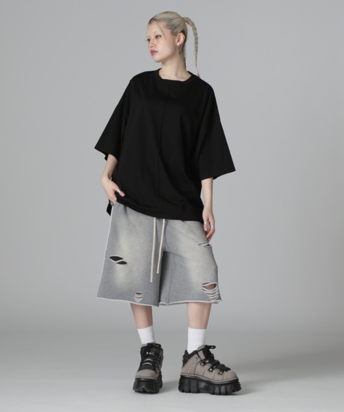 tシャツ DankeSchon/ダンケシェーン/SEAM CUT SST レディース メンズ DANKE SCHON tシャツ DankeSchon/ダンケシェーン/SEAM CUT SST