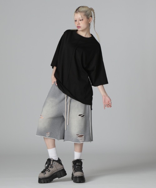 tシャツ DankeSchon/ダンケシェーン/SEAM CUT SST レディース メンズ DANKE SCHON tシャツ DankeSchon/ダンケシェーン/SEAM CUT SST