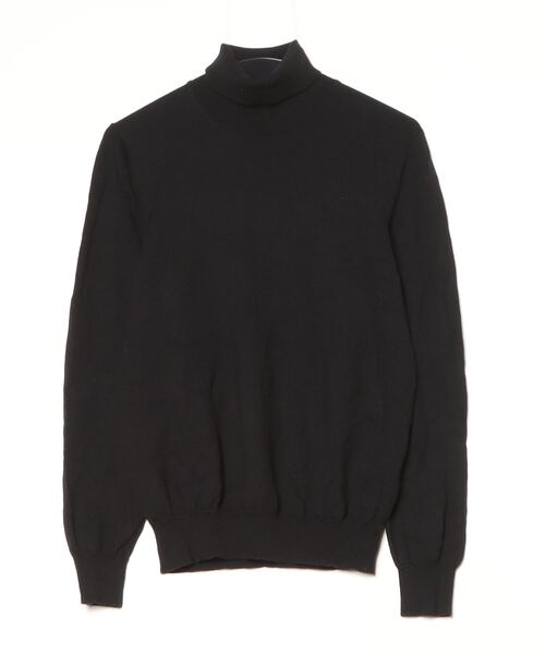 Gran Sasso（グランサッソ） タートルネックニット 48 ブラック メンズ