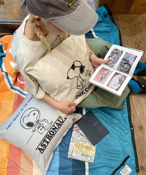 SNOOPY×OLD BETTY'S クッション クッションカバー スヌーピー「SNOOPY