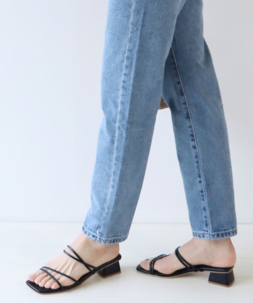 [BLUEEAST] Denim брюки LARGE темно-синий женский 