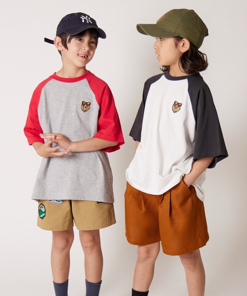 【95㎝】キッズ（男の子）ベア Tシャツ ZOOMIC（ズーミック） キッズ 半袖 tシャツ 子供服 トップス 男の子