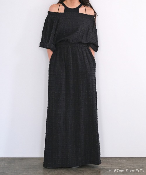 【SPORTMAX】ワンショルダー オープンバック ワンピース ST3577EW02880_4_l.jpg