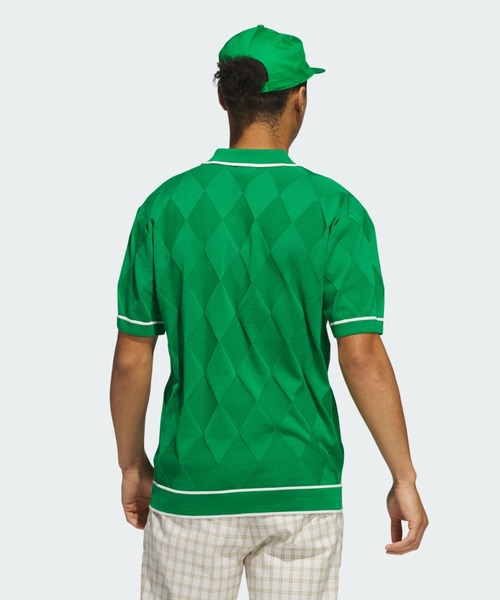 adidas GOLF UVカット ストレッチ ポロシャツ US-2XL セール】ワンポイントロゴ UVケア付き半袖ポロ【adidas Golf