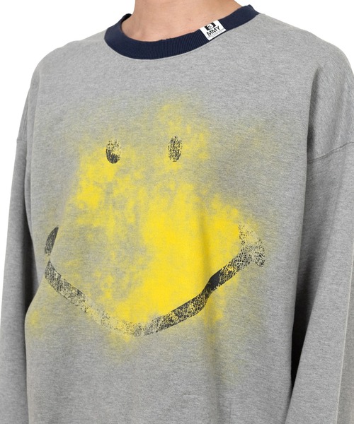 MIHARA YASUHIRO スパンコール スウェット トレーナー Maison MIHARAYASUHIRO/メゾン ミハラヤスヒロ/EMBELLISHED DISTRESSED