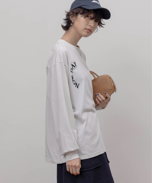 Eimee Law tシャツ フロッキー＆エンブロスリットロンT