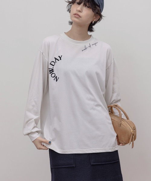 Eimee Law（エイミーロウ） tシャツ フロッキー＆エンブロスリットロン