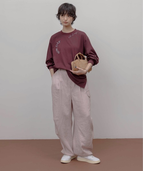 Eimee Law（エイミーロウ） tシャツ フロッキー＆エンブロスリットロン