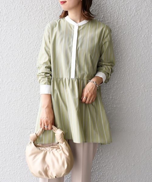 SHIPS 「SHIPS」 長袖チュニック ONE SIZE ネイビー レディース