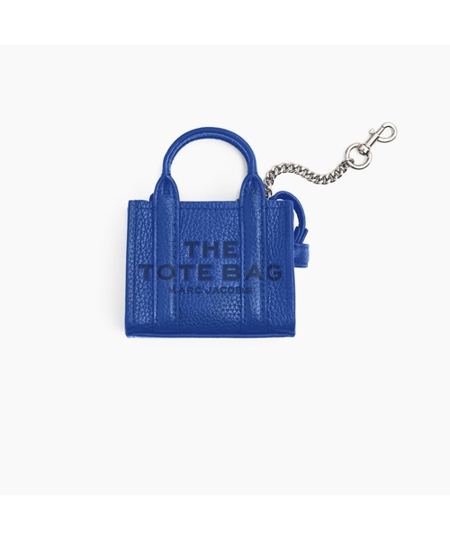 『MARC JACOBS』 THE NANO TOTE CHARM チャーム レザー Marc Jacobs The Zebra Leather Nano Tote Charm | Neiman Marcus