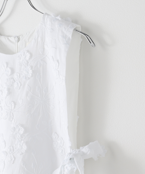 ブラウス シャツ MAISON GUILLEMETTE/メゾンギヨメット EMBROIDERE FLOWERS BL ブラウス レディース MAISON GUILLEMETTE/メゾンギヨメット EMBROIDERE FLOWERS BL