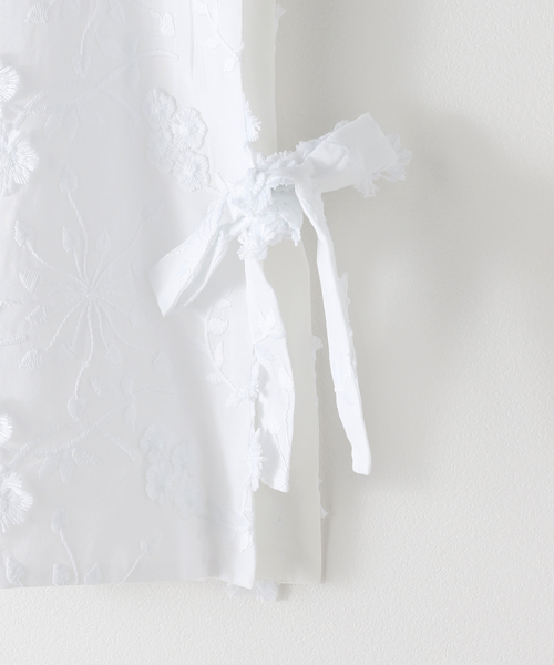 ブラウス シャツ MAISON GUILLEMETTE/メゾンギヨメット EMBROIDERE FLOWERS BL ブラウス レディース IENA ブラウス シャツ MAISON GUILLEMETTE/メゾンギヨメット