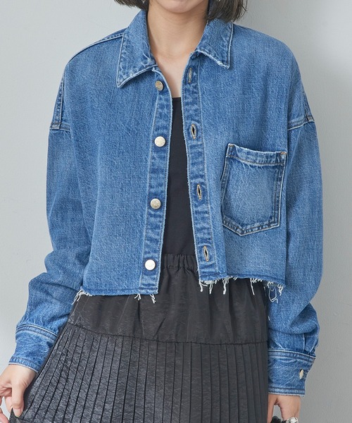 美品❗️RED CARD デニムジャケット レディース RED CARD TOKYO デニムジャケット gジャン 「別注」RED NORMA