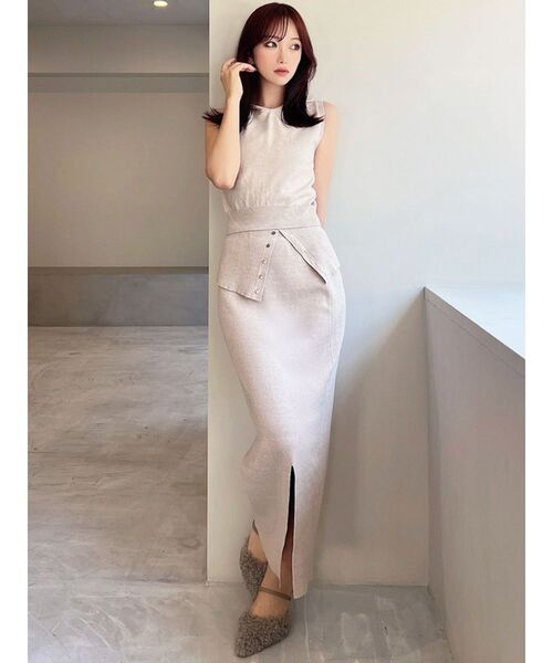 RESEXXY（リゼクシー） スカート ウエストデザインタイトニット