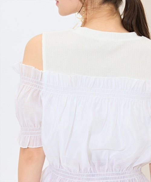 WILLSELECTION（ウィルセレクション） tシャツ レイヤード風オフショル