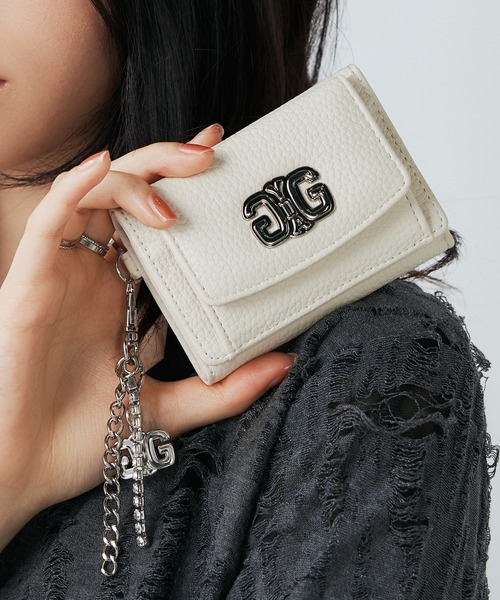 GYDA（ジェイダ） ミニ 財布 マイクロミニ財布 三つ折り財布 GY-W343