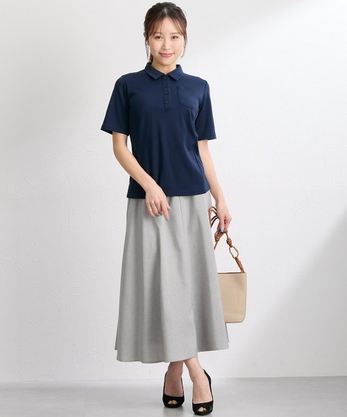 Nissen glamor（ニッセングラマー） ポロシャツ ポロ 「大きい胸専用