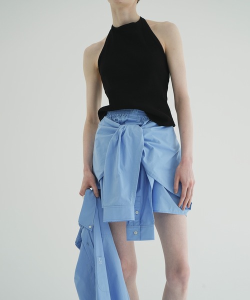CLANE（クラネ） ワイドパンツ パンツ SHIRT DETAIL SHORT PANTS