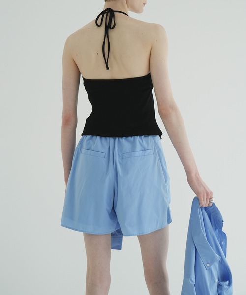 CLANE（クラネ） ワイドパンツ パンツ SHIRT DETAIL SHORT PANTS