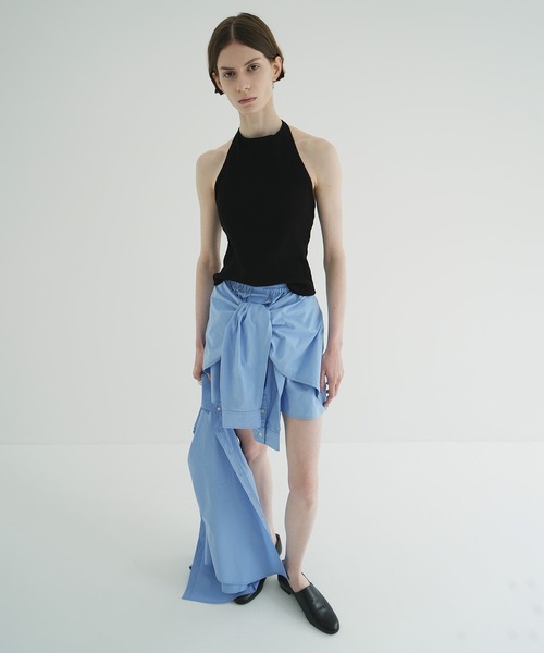 CLANE（クラネ） ワイドパンツ パンツ SHIRT DETAIL SHORT PANTS