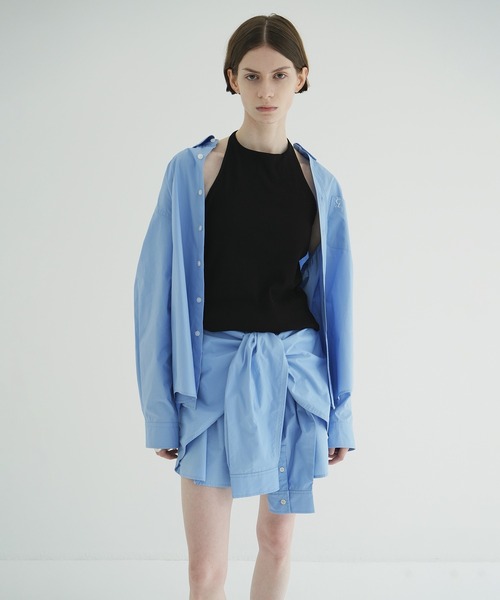 CLANE（クラネ） ワイドパンツ パンツ SHIRT DETAIL SHORT PANTS