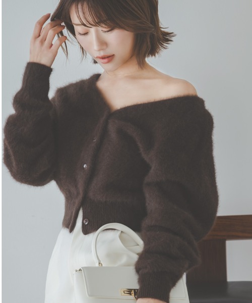 SNIDEL（スナイデル） カーディガン フォックスファーショート