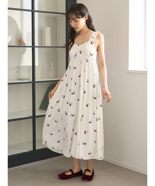 【未使用】ジェラートピケ　ジェラピケ　ニットロングワンピース　薄いピンク　F 2369186444.jpg?1725891172