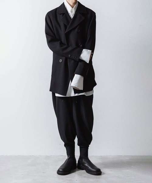 【期間限定値下げ】ato アトウ ピーコート　size46 セール】OVERSIZED PEA COAT（ピーコート）｜ato（アトウ）の