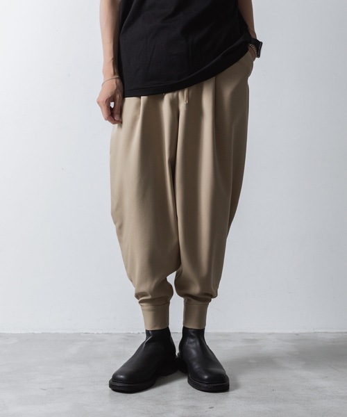 パンツ ato ATO パンツ RECYCLE POLYESTER CUFFS PANTS メンズ : ZOZOTOWN Yahoo