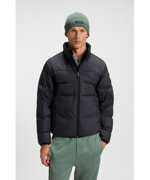 BOSS（HUGO BOSS） ニット帽 ニットキャップ ロゴディテール ビーニー